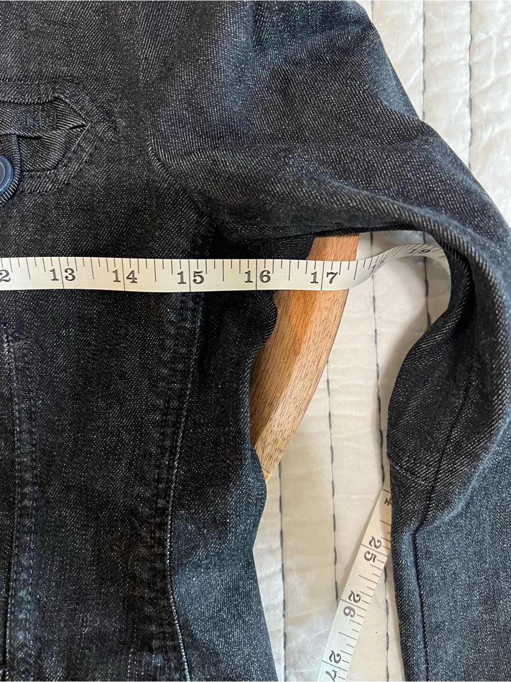 Marc Jacobs Y2K Dark Blue Denim Jean Jacket Blazer Women’s Size 4 Tailored - Picture 8 of 16